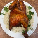 Whole Grilled Chicken With Rice